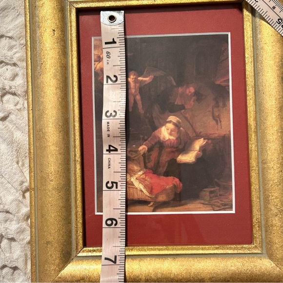 The Holy Family Rembrandt Van Rijn Dutch 1606-1669 Oil on Canvas 1645 gold frame - Picture 9 of 12